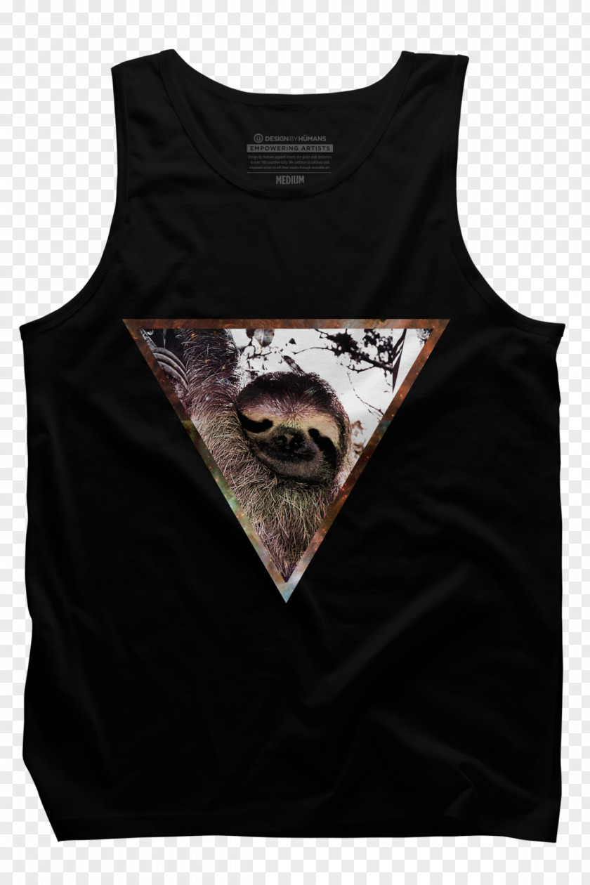 Sloth Hanging T-shirt Sleeve Tube Top PNG