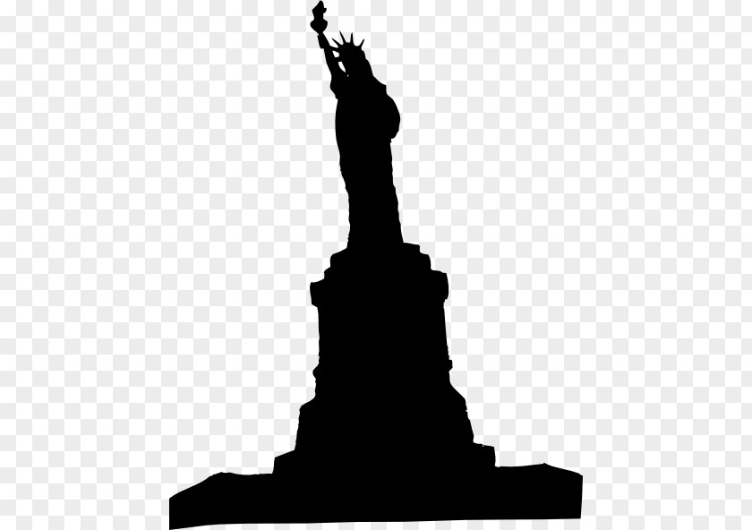 Statue Of Liberty Art Silhouette Clip PNG
