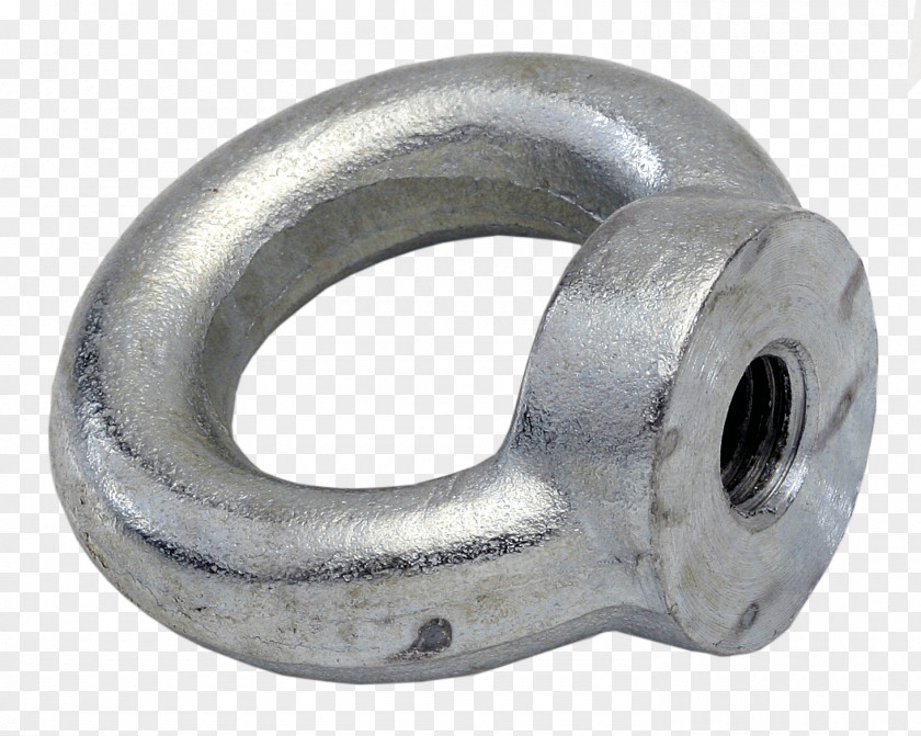 Steel Fastener Nut PNG