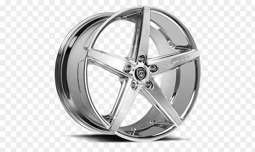 Chromium Plated Custom Wheel Tire Car Rim PNG