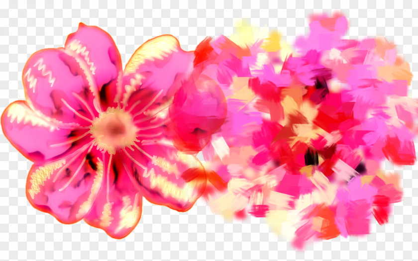 Flower Floral Design Cut Flowers Blossom Pink M PNG