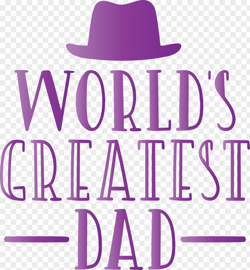 Greatest Dad Happy Fathers Day PNG