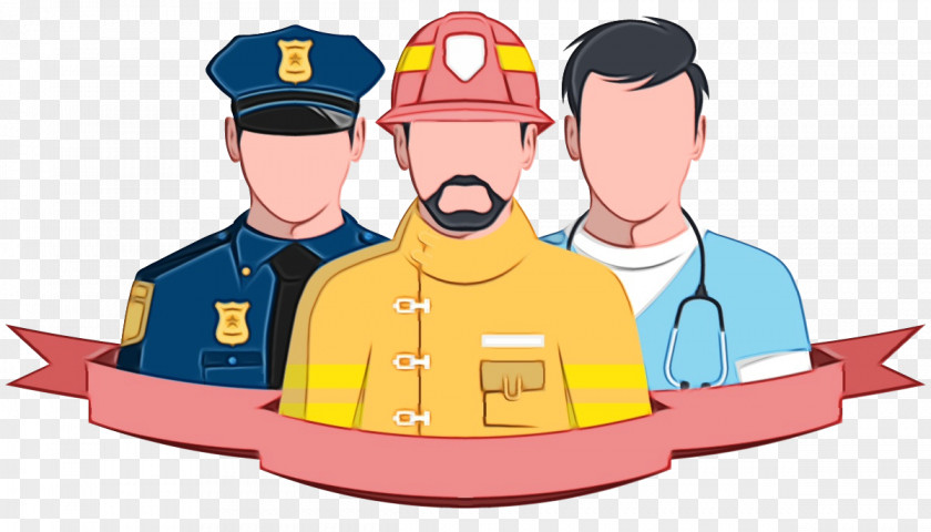 Job Construction Worker Ambulance Cartoon PNG