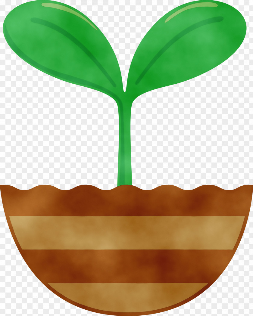 Leaf Green Plant Tree Symbol PNG