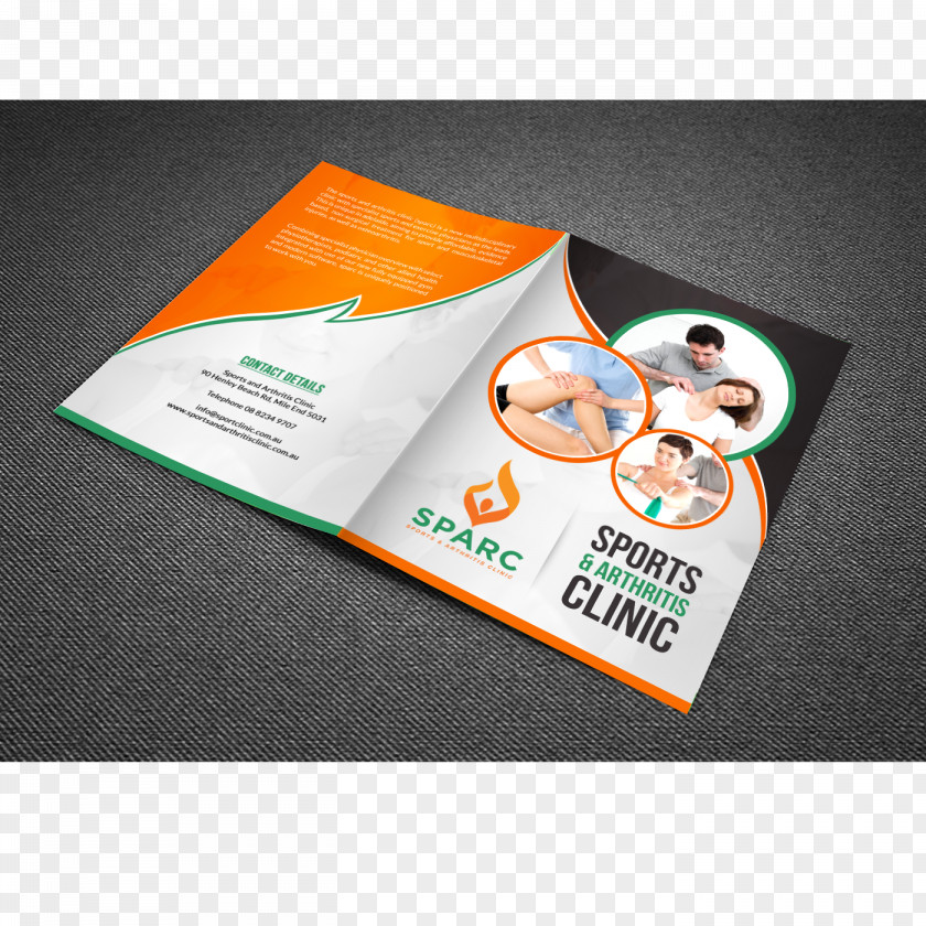 One Page Brochure Brand Logo Font PNG