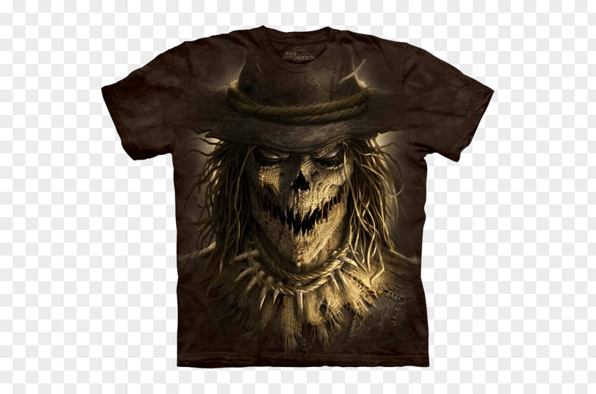 T-shirt Scarecrow Batman: Arkham Knight Joker Artist PNG