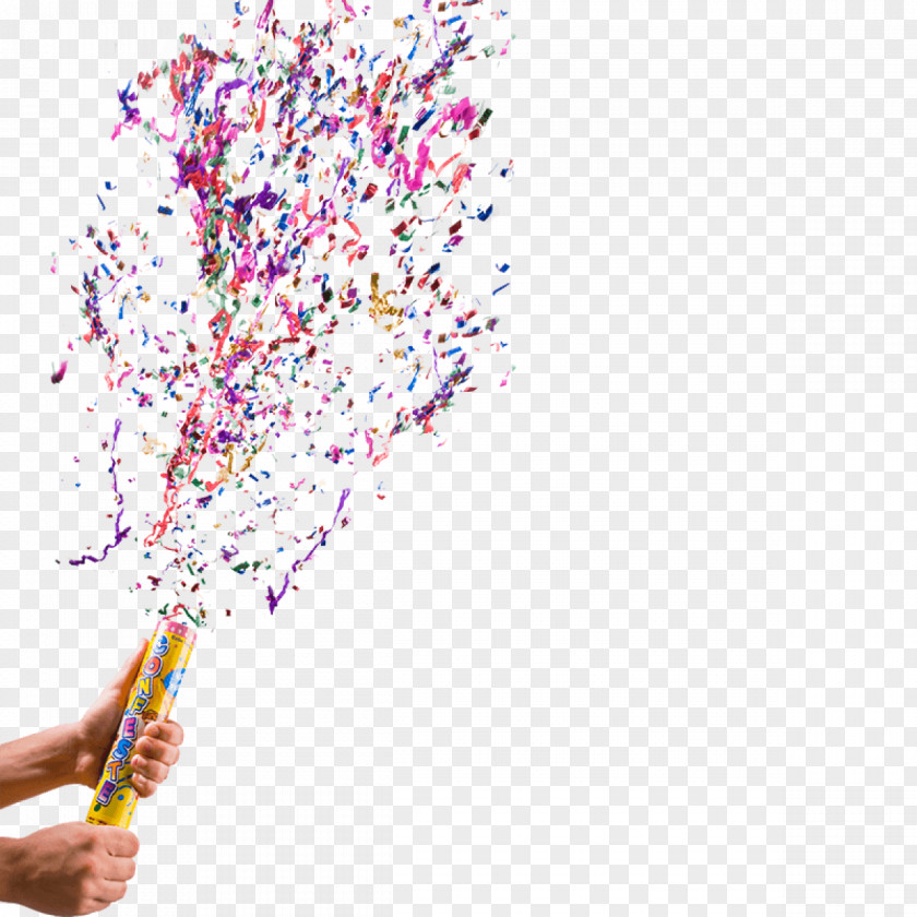 Confetti Party Paper Serpentine Streamer PNG