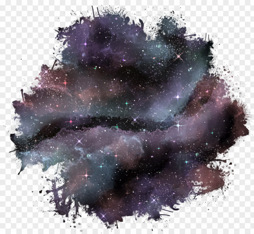 Galaxy Drawing Watercolor Painting PNG