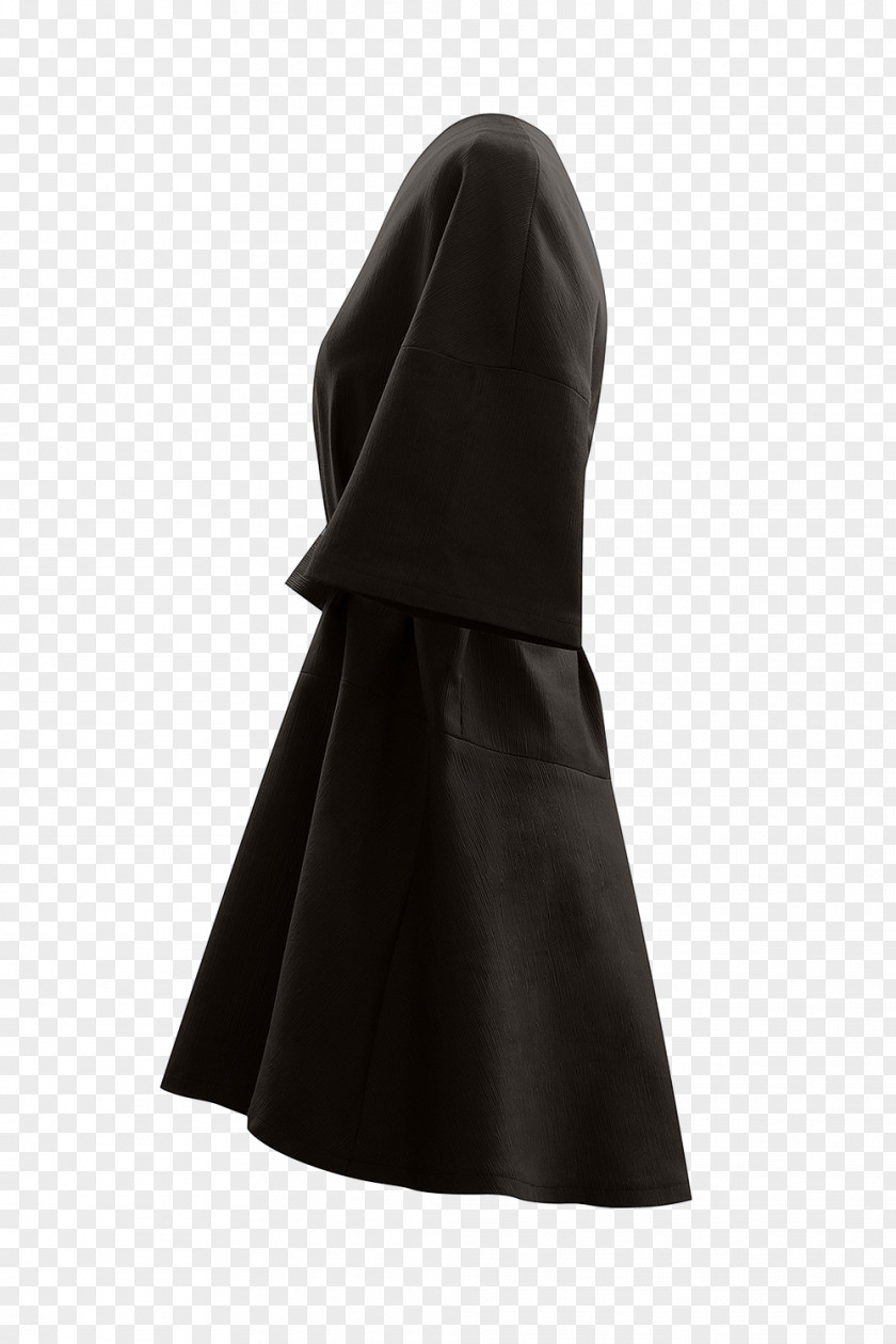 Lovely Style Dress Neck Black M PNG