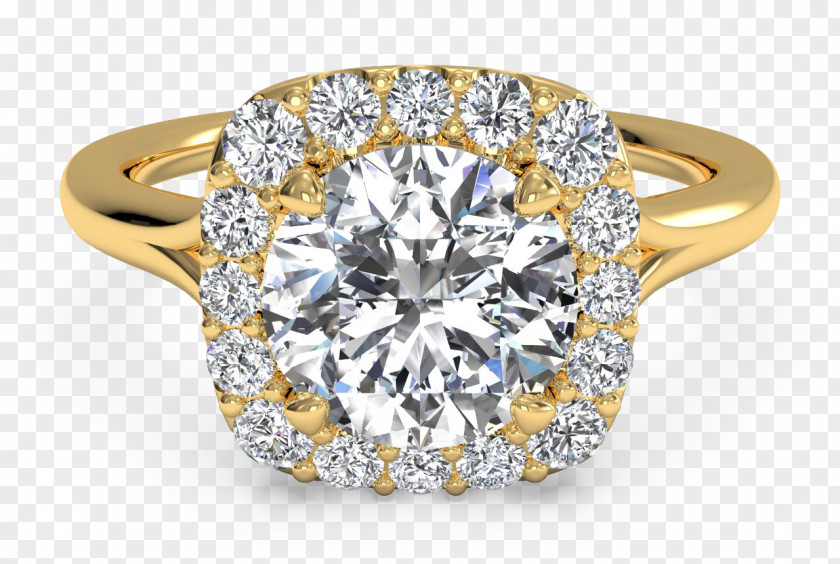 Ring Engagement Diamond Cut Jewellery PNG