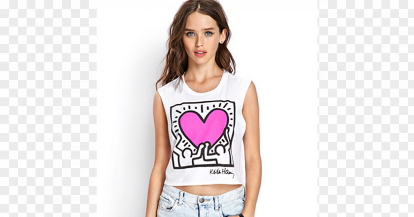 T-shirt Sleeveless Shirt Forever 21 Clothing Painting PNG