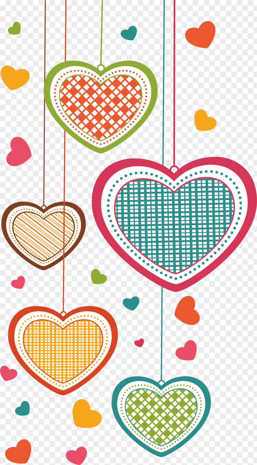 Vector Love Greeting Card Falling In Cartoon PNG