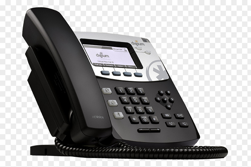 VoIP Phone Digium D40 Telephone Voice Over IP PNG