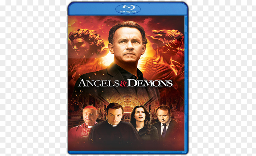 Angels And Demons Tom Hanks & Robert Langdon Film Thriller PNG