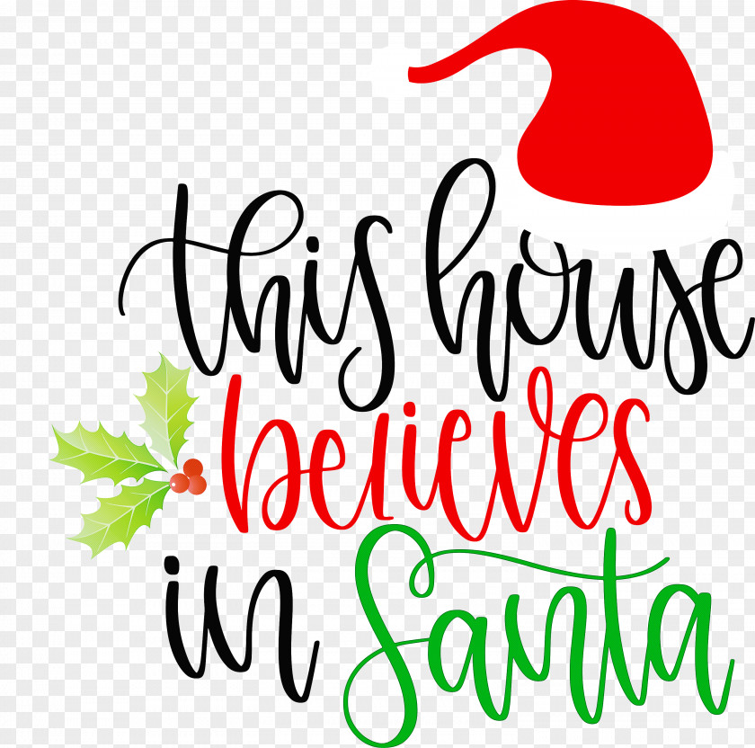 This House Believes In Santa PNG