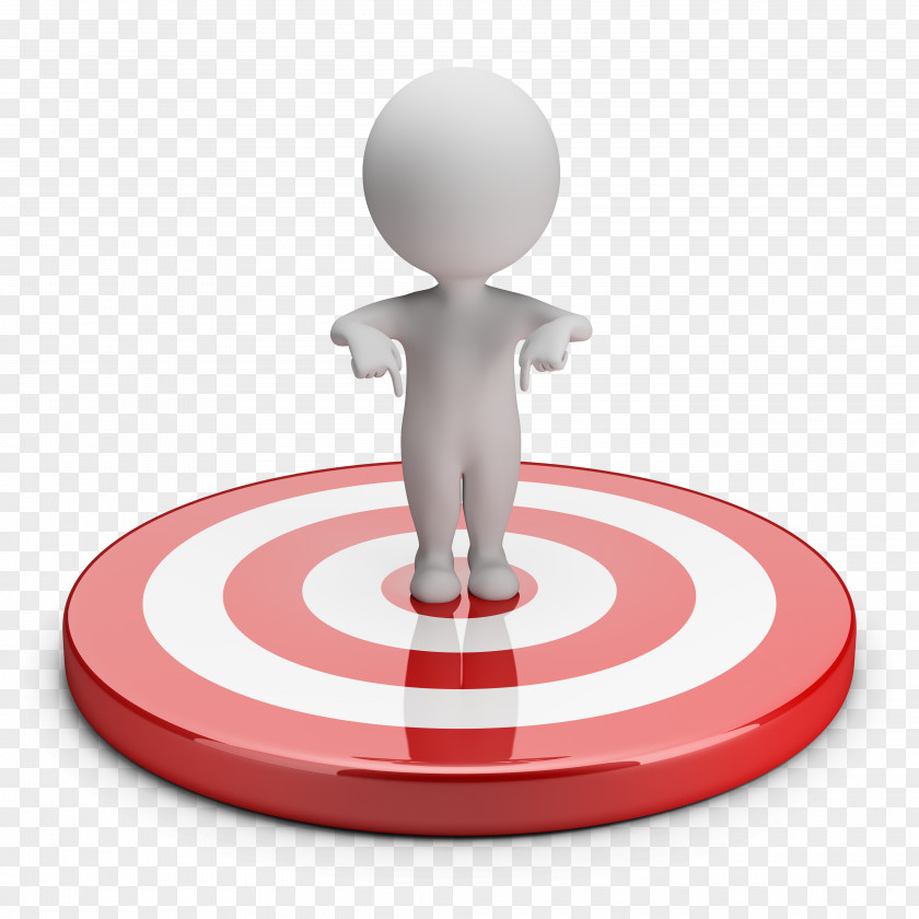 3D Little Target Computer Graphics Stock Photography Goal PNG