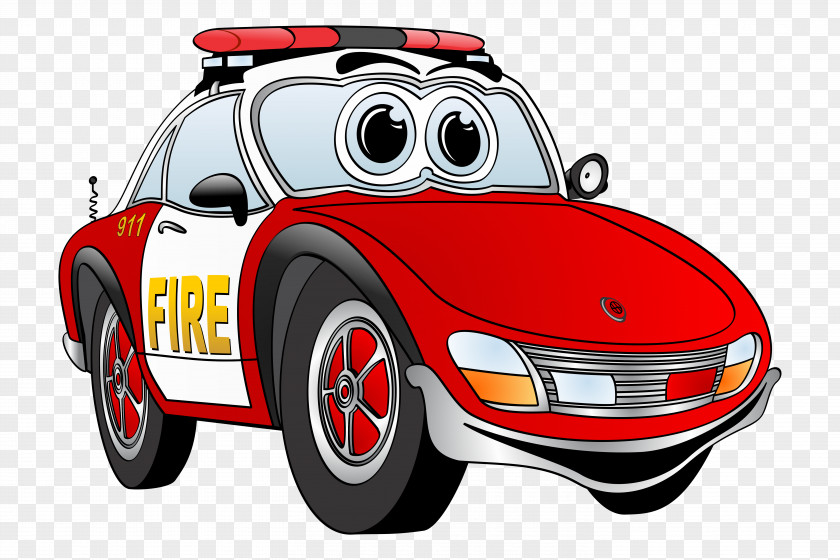 Cartoon Car Engine Police Clip Art PNG