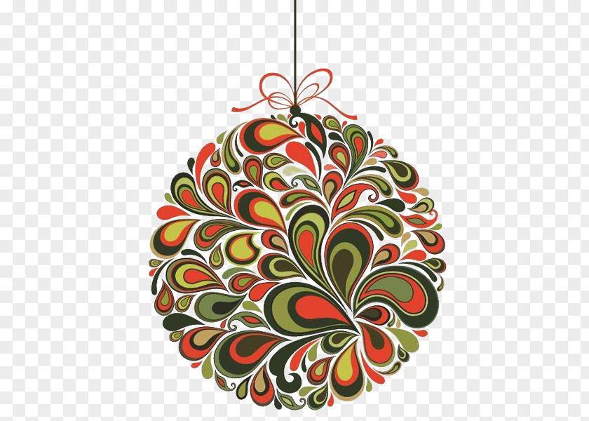 Christmas Bouquet Ornament Day Card Tree Bombka PNG