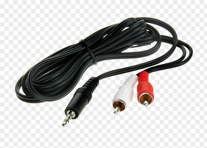 Coaxial Cable RCA Connector Phone AUX-Eingang Vehicle Audio PNG