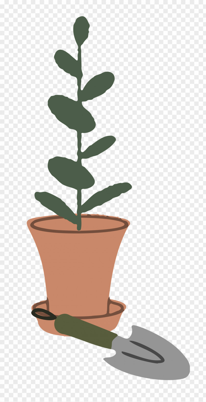 Leaf Plant Stem Flowerpot Tree PNG
