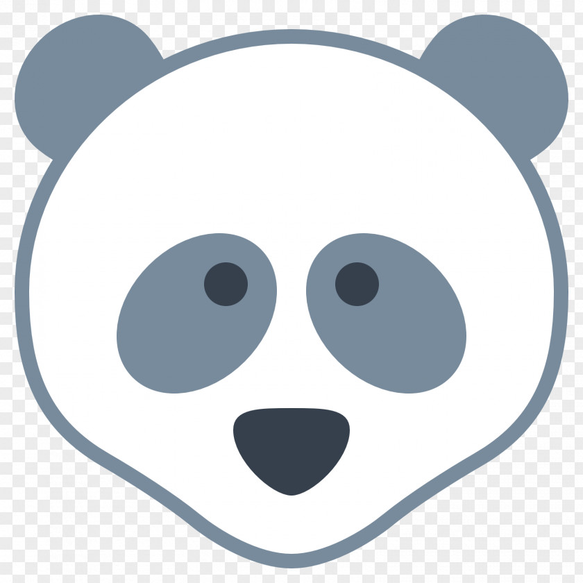 Panda Giant Bear Stroke Animal PNG