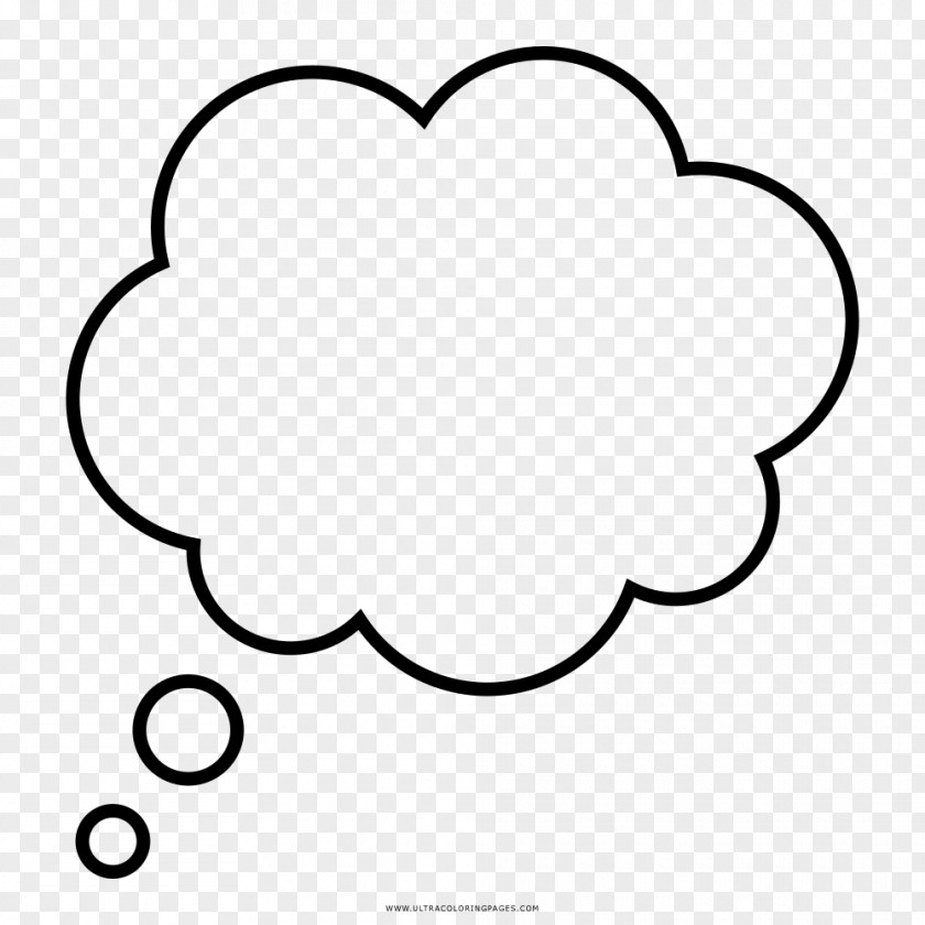 Design Drawing Speech Balloon Thought Sketch PNG