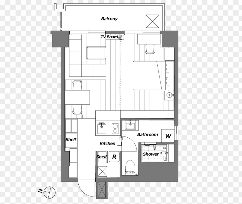House Floor Plan Architecture Apartment PNG