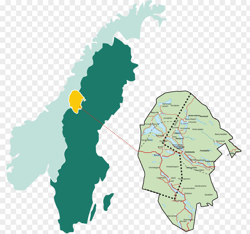 Map Sweden World PNG