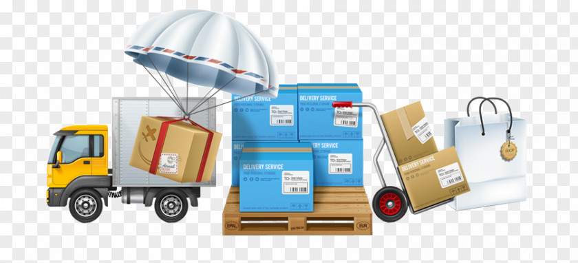 Moscow Package Delivery Courier Artikel PNG