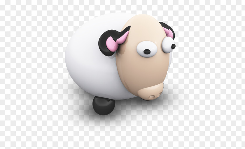 SheepPorcelaine Snout Sheep PNG
