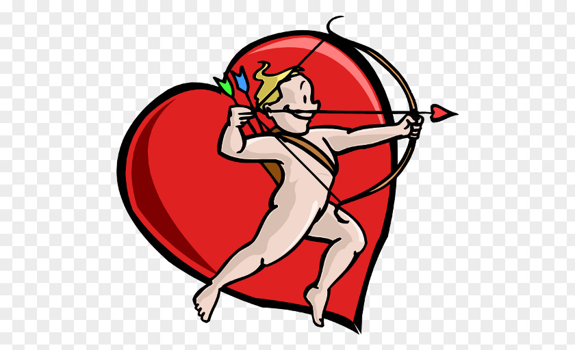 Valentine's Day Cupid Love Clip Art PNG