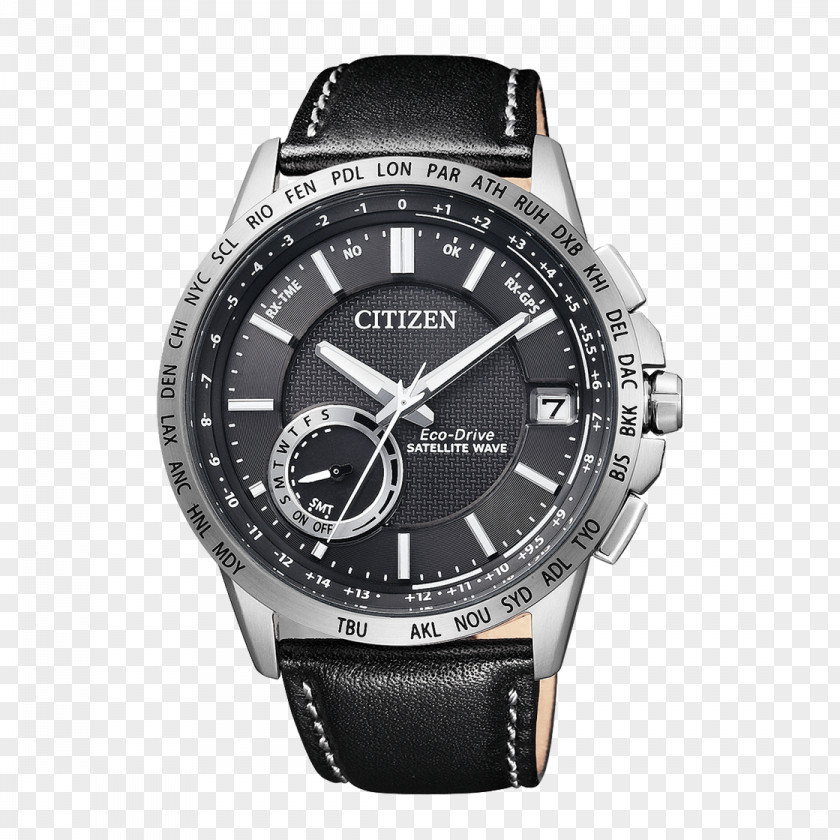 Watch Eco-Drive Citizen Holdings GPS Satellite Blocks PNG