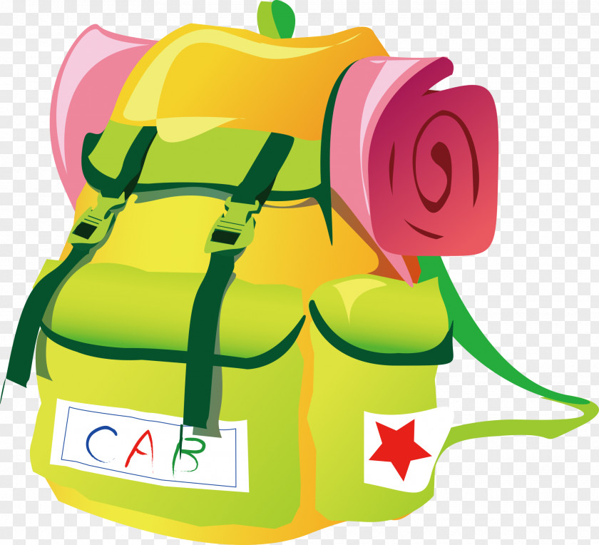 Bag Backpacking Clip Art PNG
