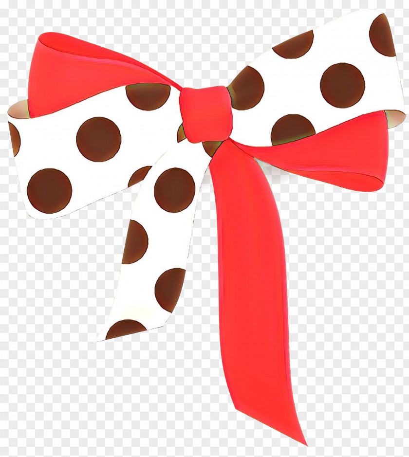 Bow Tie Hair Accessory Polka Dot PNG
