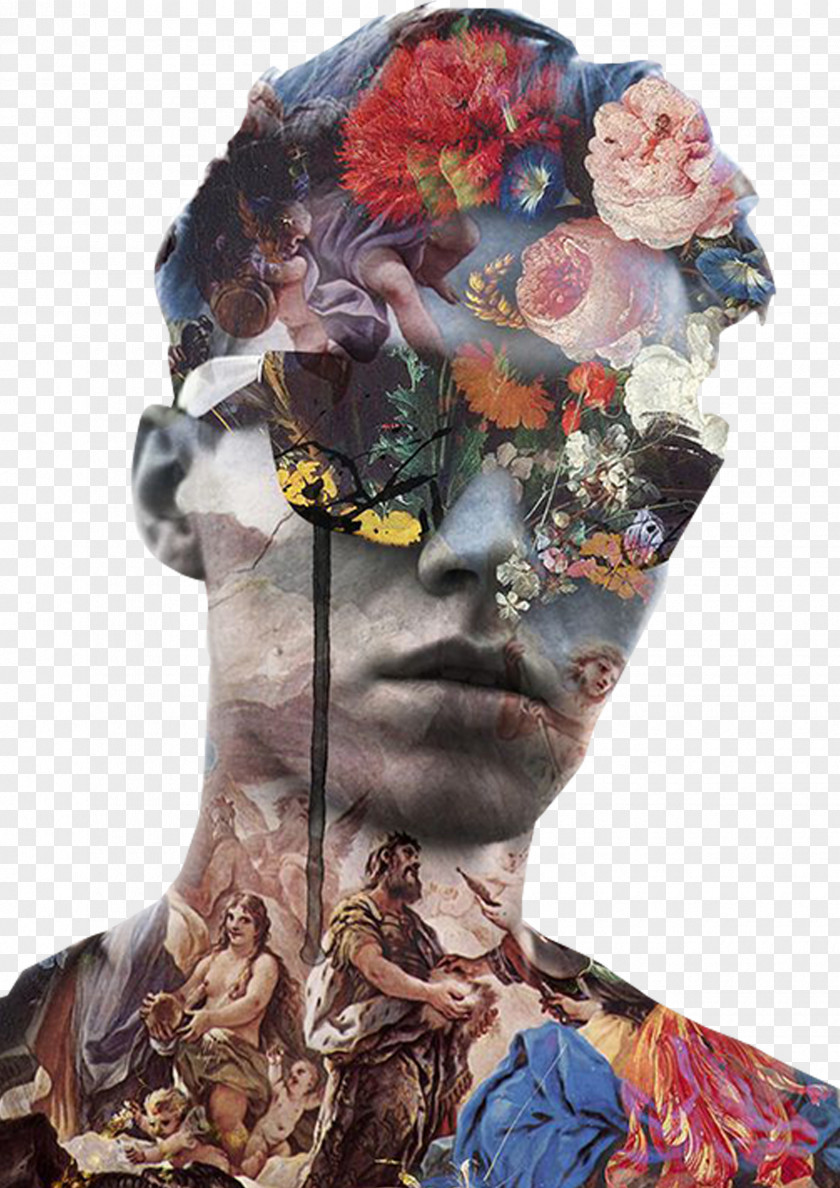 Collage Design Visual Arts Photomontage Mixed Media PNG