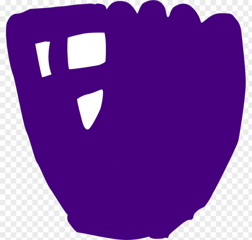 Purple Softball Cliparts Fastpitch Baseball Glove Clip Art PNG