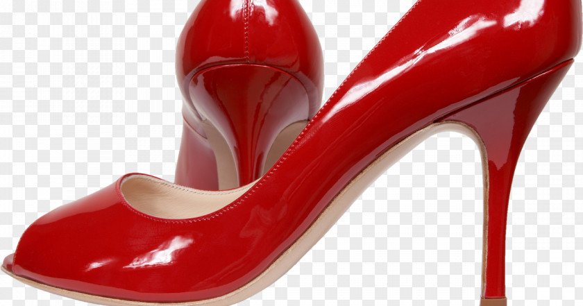 Red High Heel High-heeled Shoe Clothing Stiletto Court PNG