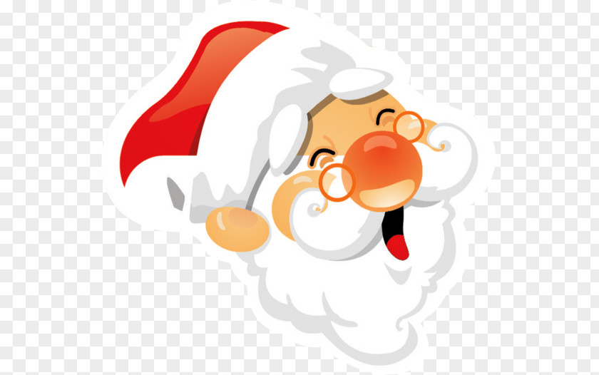 Santa Claus Nose Clip Art PNG