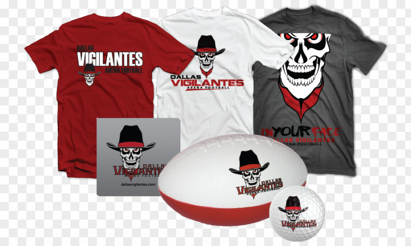 T-shirt Dallas Vigilantes Logo Sleeve Outerwear PNG