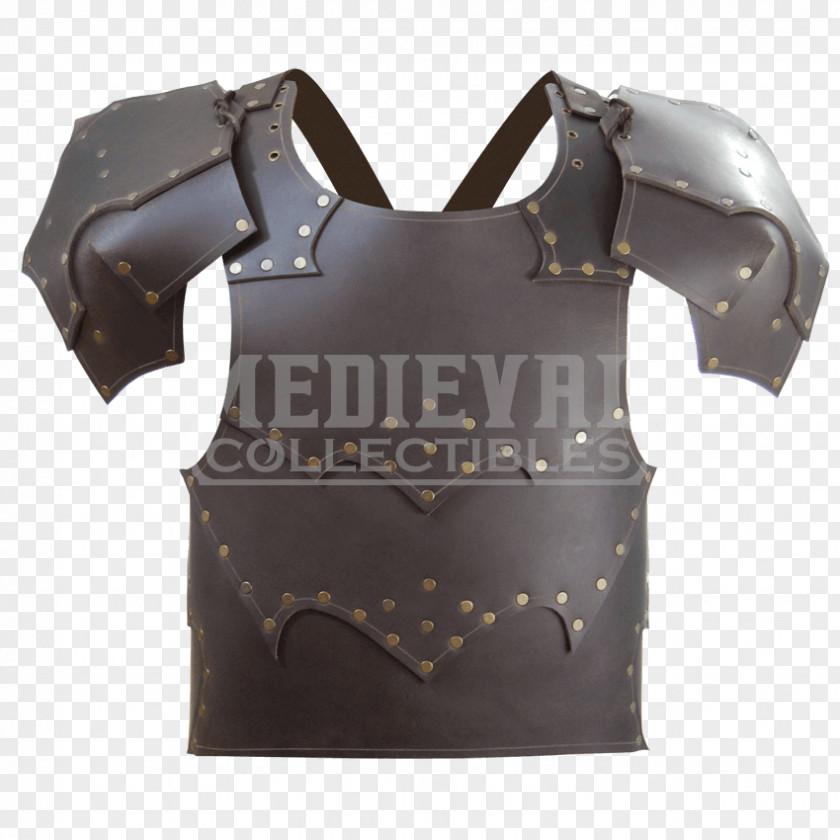 Breastplate Cuirass Metal Sleeve Personal Protective Equipment PNG