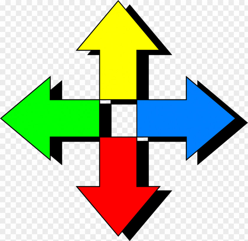 Colorful Buttons Diagram Arrow Clip Art PNG
