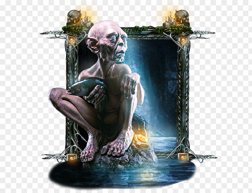 Gollum Sculpture Figurine Mythology The Lord Of Rings PNG