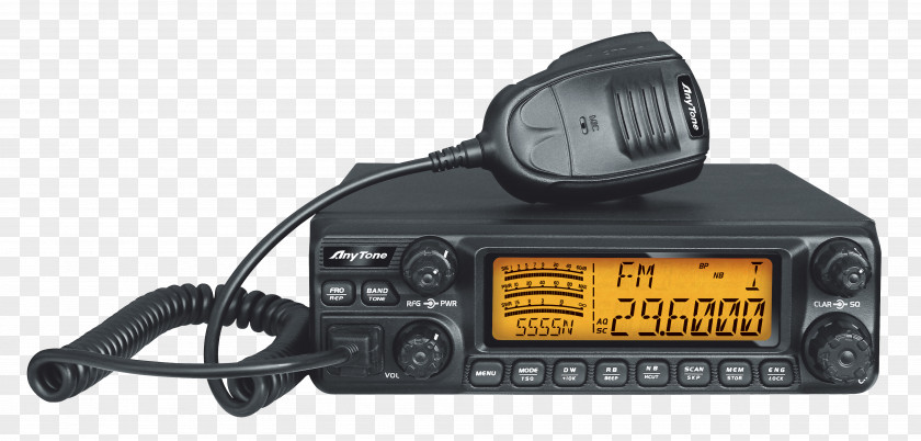 Radio 10-meter Band Citizens Transceiver Frequency Modulation PNG