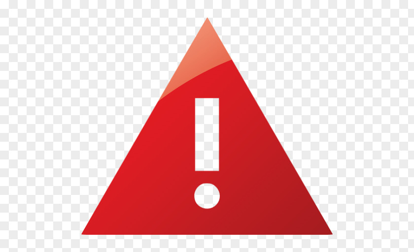 Triangle Red Sign PNG