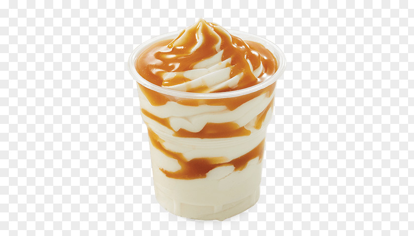 Caramel Syrup Sundae Dulce De Leche Milkshake Cream Affogato PNG