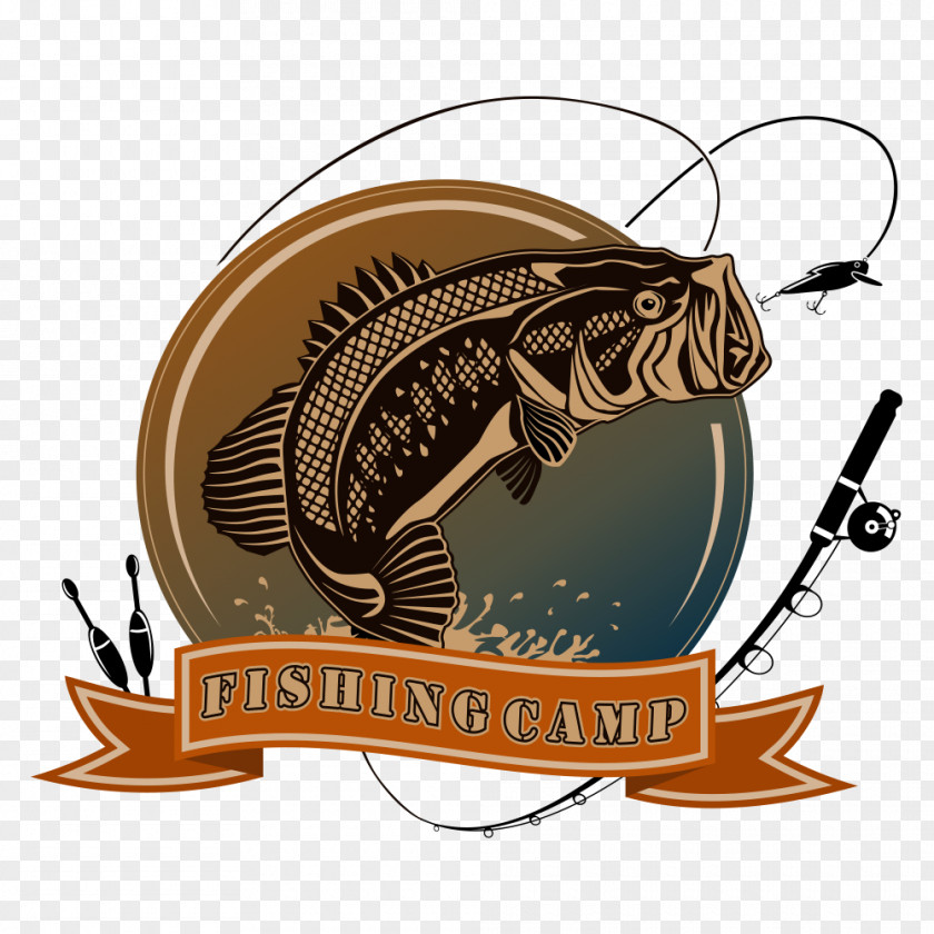 Fishing Angling Logo PNG