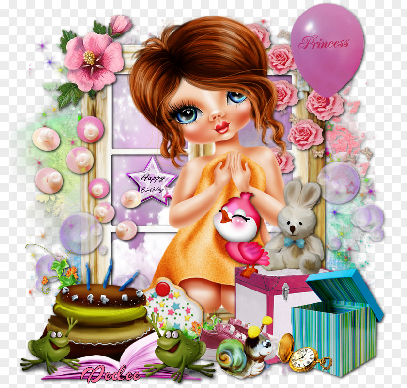 Little Princess Birthday Image Illustration Cartoon Imgur PNG