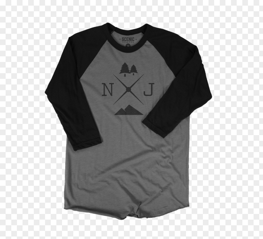 Mockup Jersey T-shirt Raglan Sleeve Hoodie New PNG