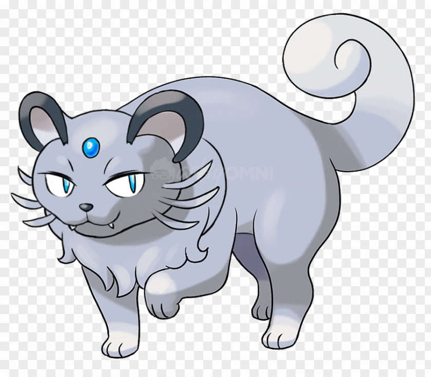 Persian Cat Pokémon Sun And Moon Alola Meowth PNG