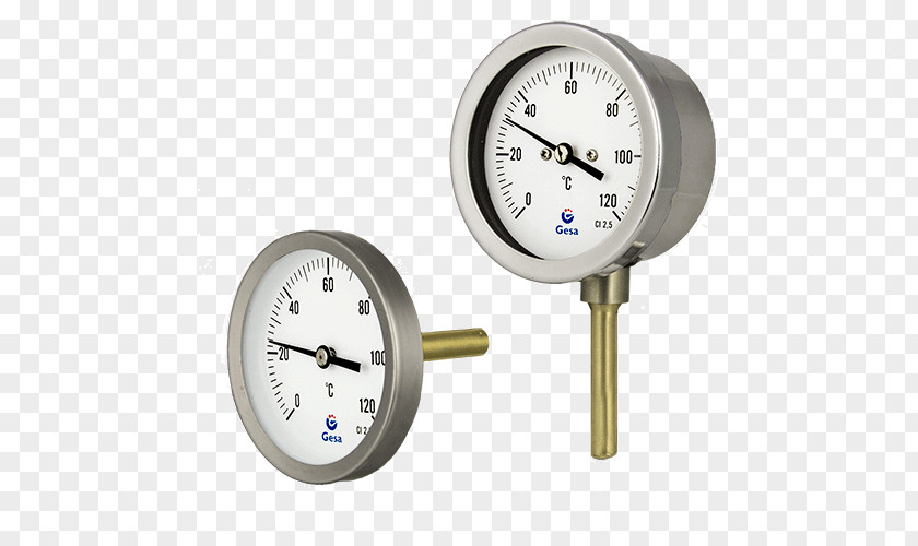 Ship Gauge Bimetallic Strip Thermometer Temperature PNG